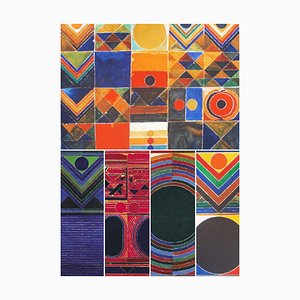 Sayed Raza, Compositions, Original Lithographs, Set of 7
