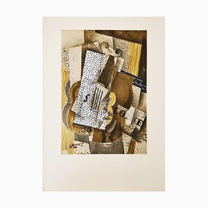 Georges Braque, Violin Melody, Lithograph on Arches Paper, 1962