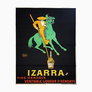Zulla, Izarra Liqueur, Affiche Originale, 1908