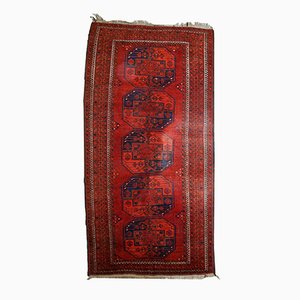 Handgeknüpfter Vintage Afghan Ersari Teppich, 1950er