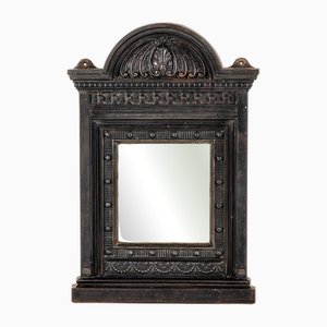Cast Iron Over Mantle Fireplace Mirror