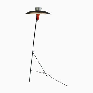 Mid-Century NX38 Floor Lamp attributed to Louis Kalff for Philips, Netherlands, 1950s