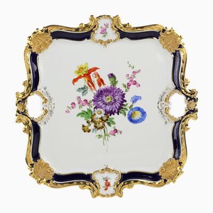 Großes Serviertablett von Meissen, 20. Jahrhundert