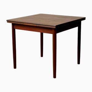 Small Teak Dining Table, Denmark, 1950s-1960s