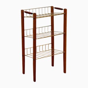 Edicola in teak, Svezia, 1950-1960