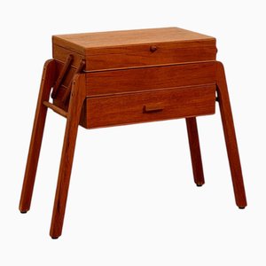 Side Table or Desk in Teak, Sweden, 1950s-1960s