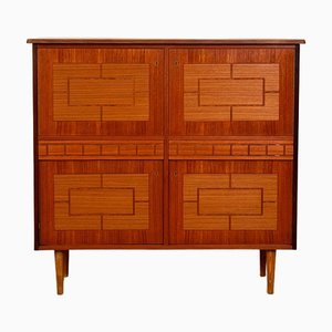 Tall Cabinet in Teak, 1950s-1960s