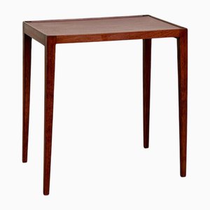 Mahogany Side Table, Sweden, 1950s-1960s
