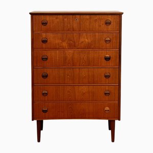 Teak Bureau, Denmark, 1950s-1960s