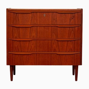 Teak Chest of Drawers, Denmark, 1950s-1960s