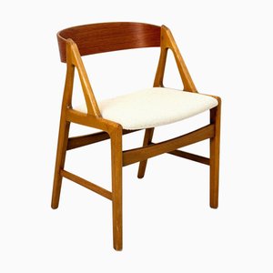 Teak and Beech Chairs by Henning Kjærnulf, Denmark, 1950s-1960s, Set of 6