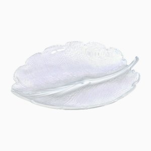 Blown Glass Plate by Tyra Lundgren for Venini