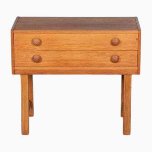 Scandinavian Minimalist Chest of Drawers in Oak