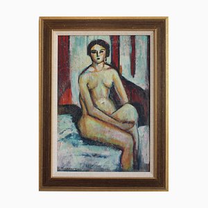 Artista fiorentino, A Portrait Series XIII, 1980-1990, Olio su tela, Con cornice
