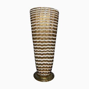 Jarrón Troncoconico cónico de Ercole Barovier, Italy, 1935-1940