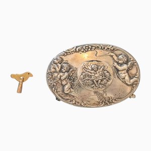 Music Box with Bird, 19th Century