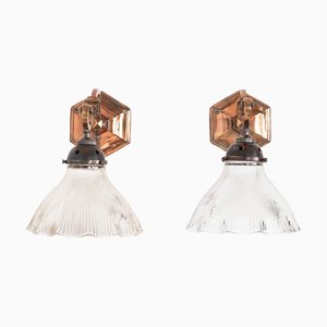 Art Deco Wall Lamps from GEC, 1920s, Set of 2