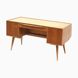Large Vintage Desk with Slanted Legs, 1960s