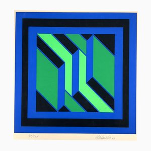 Jürgen Reipka, Abstract Composition, Screen Print, 1971
