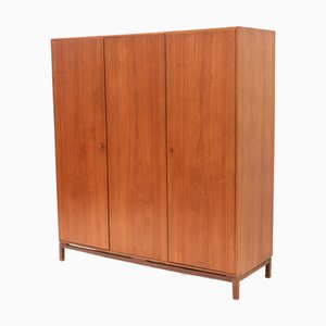 Vintage Kleiderschrank mit 3 Türen, 1960er
