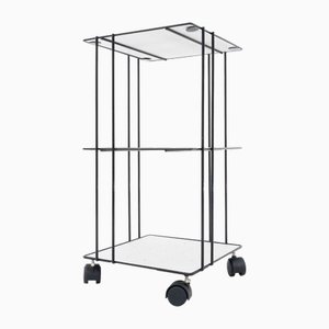 Vademecum Trolley attributed to Bruno Munari for Robots, 1970s