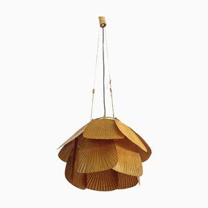 Lámpara colgante Uchiwa Ju-Yon de Ingo Maurer, años 70
