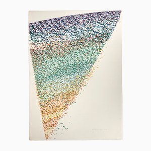 Piero Dorazio, Istrio, 1976, Color Lithograph