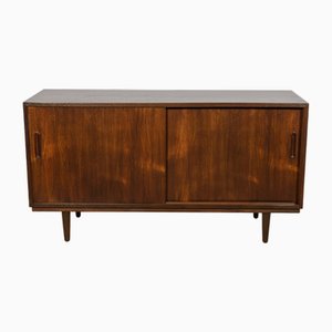 Small Sideboard in Teak by P. Hundevad for Hundevad & Co., 1960s