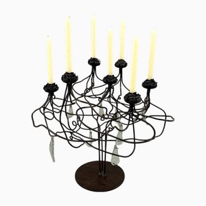 Large Brutalist Candleholder, 1980s
