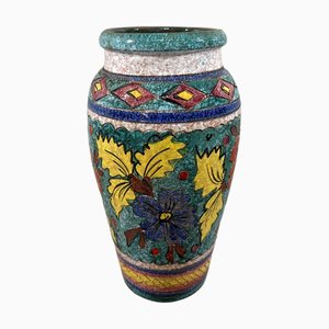 Italian Pottery Floor Vase, 1960s