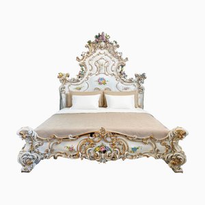 Mobilier de Chambre Vintage Sculpté, 1970s, Set de 5
