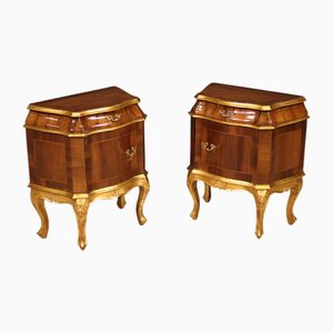 Venezianische Nachttische, 1950, 2er Set