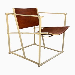 Sillón FM62 cúbico de Radboud van Beekum para Pastoe, años 80