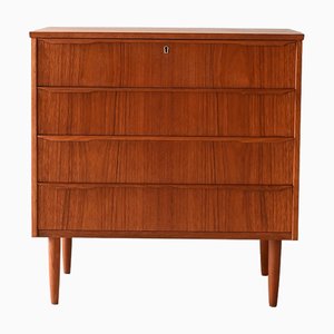 Scandinavian Chest of Drawers in Teak, 1950s
