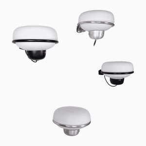 Mod. 228 Wall Lamps by Gino Sarfatti for Arteluce, Set of 4