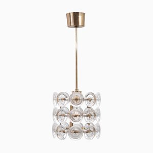 Pendant Light attributed to Carl Fagerlund for Orrefors Sweden, 1960s