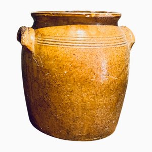 Pot Confit en Grès, Début du 20ème Siècle, France