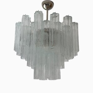 Lámpara de araña de cristal de Murano, década de 2000