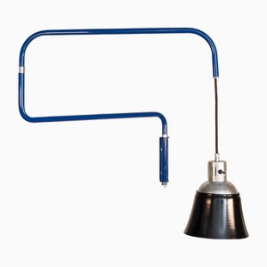 Ausziehbare Vintage Wandlampe von Heinrich-Siegfried Bormann, 1970