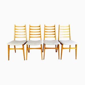 Vintage Chairs in Bouclé, 1960s, Set of 4