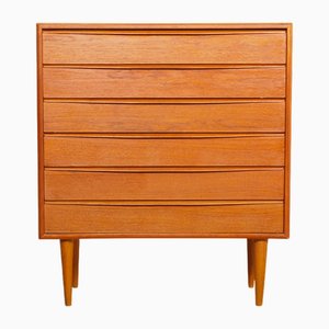Commode à Tiroirs Vintage en Teck, Danemark