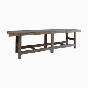 Grande Table Console en Chêne