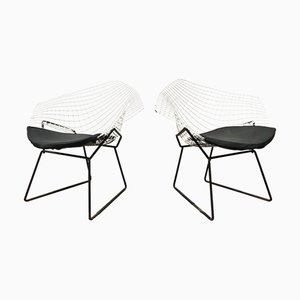 Vintage Diamond Stühle von Harry Bertoia für Knoll International, 2er Set