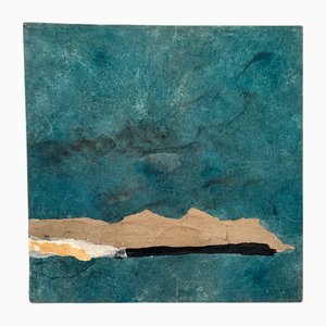 Marilina Marchica, Paperlandscape, 2025, Öl auf Leinwand