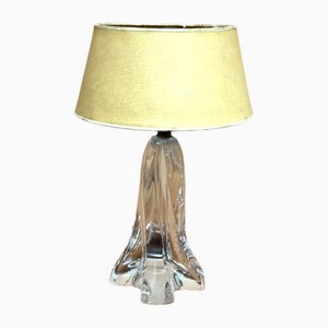 Table Lamp from Daum, France, 1950s