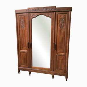 Art Nouveau Wardrobe, 1890s