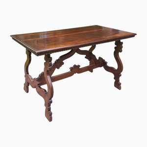 Walnut Refectory Table, 1860s