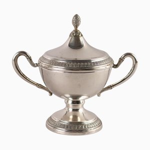 Silver Sugar Bowl attributed to Cristofalo Palermo
