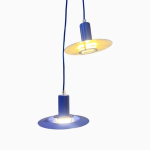 Lampe à Suspension Type 4020 Bleue par Lyfa
