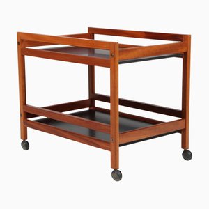 Carrello con vassoio attribuito a Børge Mogensen per Fredericia, anni '70
